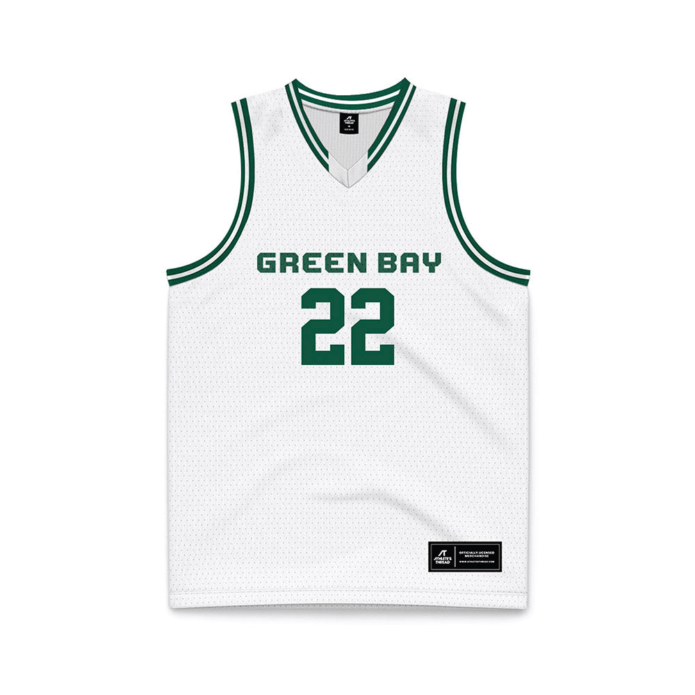 UW Green Bay - NCAA Men's Basketball : LeBron Thomas - Basketball Jersey-0