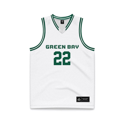UW Green Bay - NCAA Men's Basketball : LeBron Thomas - Basketball Jersey-0