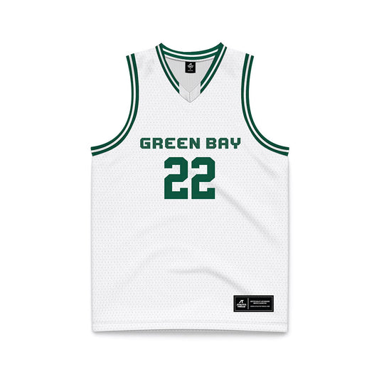 UW Green Bay - NCAA Men's Basketball : LeBron Thomas - Basketball Jersey-0