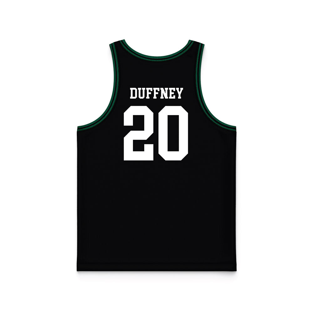UW Green Bay - NCAA Women's Basketball : Carley Duffney - Black Basketball Jersey-1