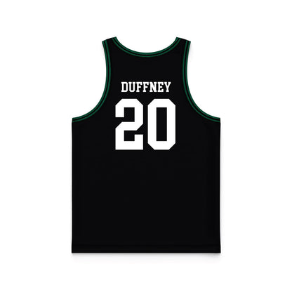 UW Green Bay - NCAA Women's Basketball : Carley Duffney - Black Basketball Jersey-1