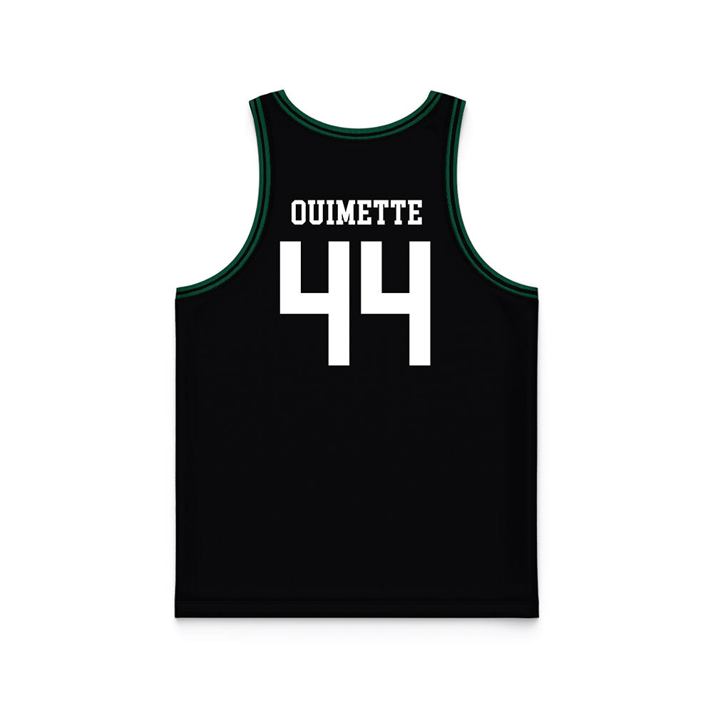 UW Green Bay - NCAA Women's Basketball : Kristina Ouimette - Black Basketball Jersey-1