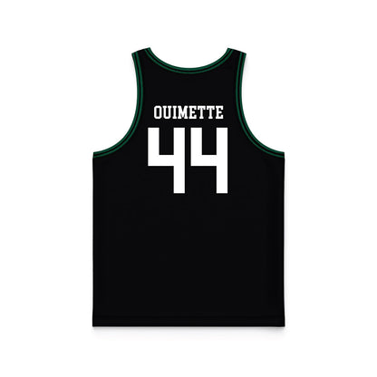 UW Green Bay - NCAA Women's Basketball : Kristina Ouimette - Black Basketball Jersey-1