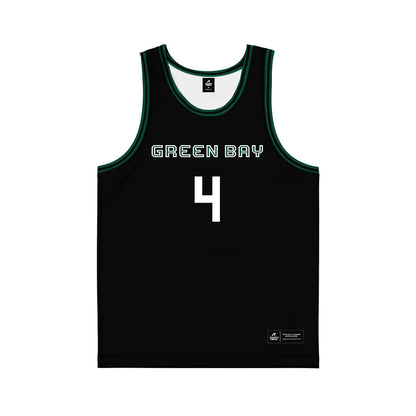 UW Green Bay - NCAA Women's Basketball : Maren Westin - Black Basketball Jersey-0