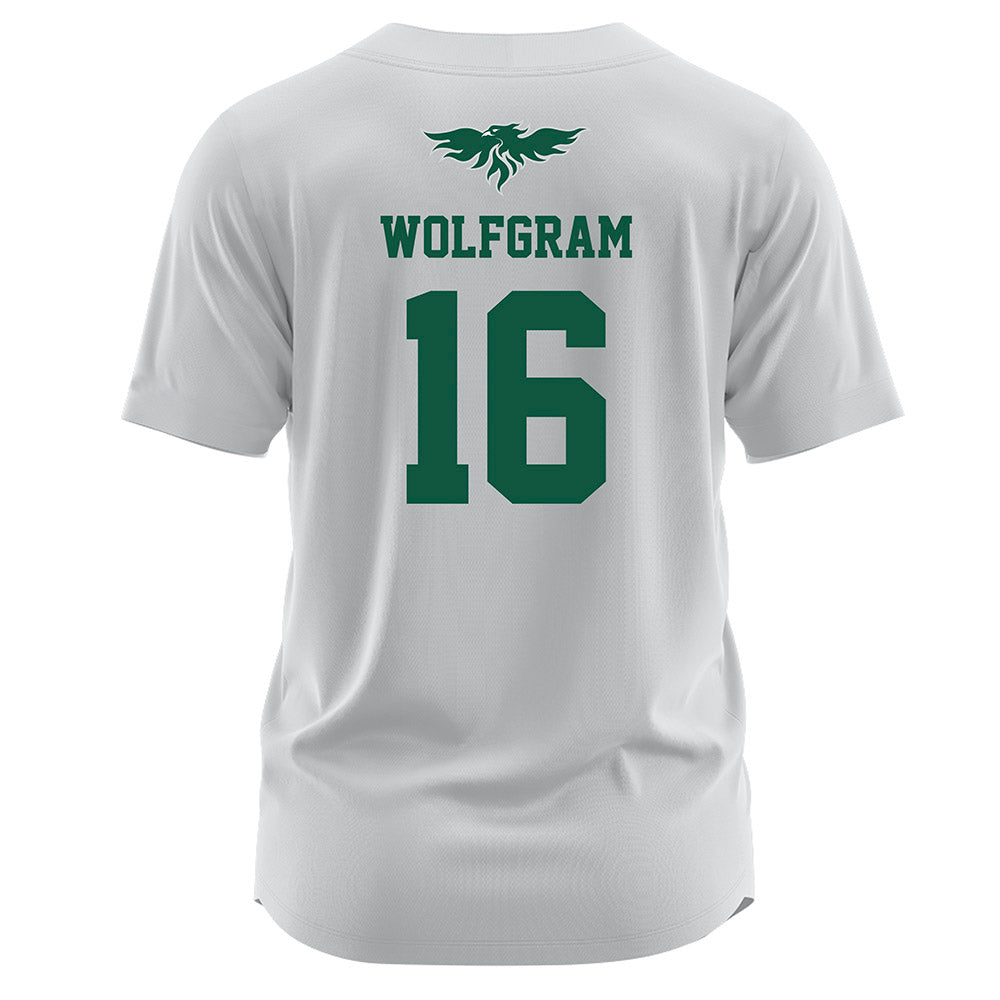  - NCAA Softball : Evelyn Wolfgram - Grey Jersey-1