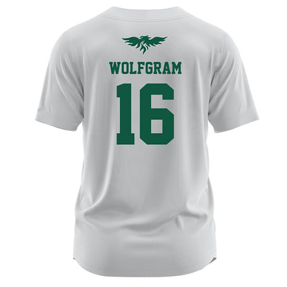  - NCAA Softball : Evelyn Wolfgram - Grey Jersey-1