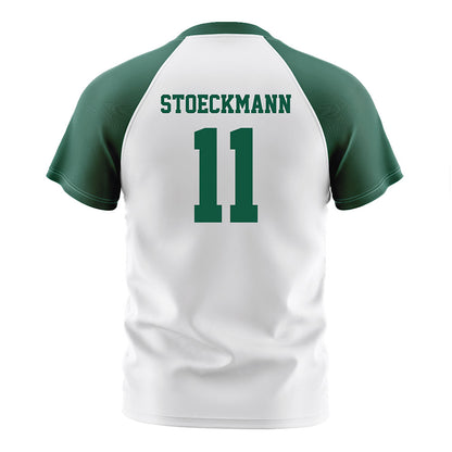 UW Green Bay - NCAA Women's Soccer : Becca Stoeckmann - White Soccer Jersey-1