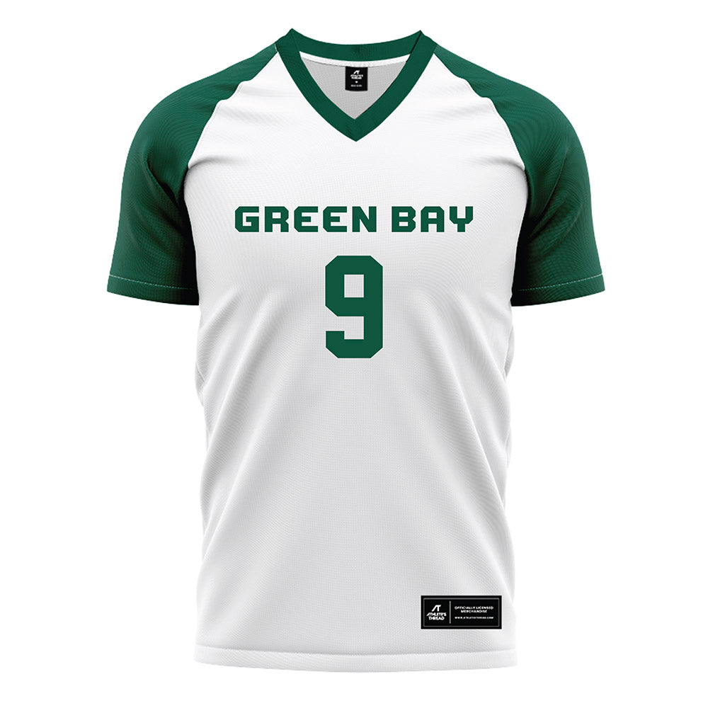 UW Green Bay - NCAA Women's Soccer : Hope Thao - White Soccer Jersey-0