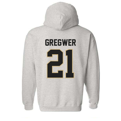 PFW - NCAA Women's Basketball : Claire Gregwer - Classic Shersey Hooded Sweatshirt-1