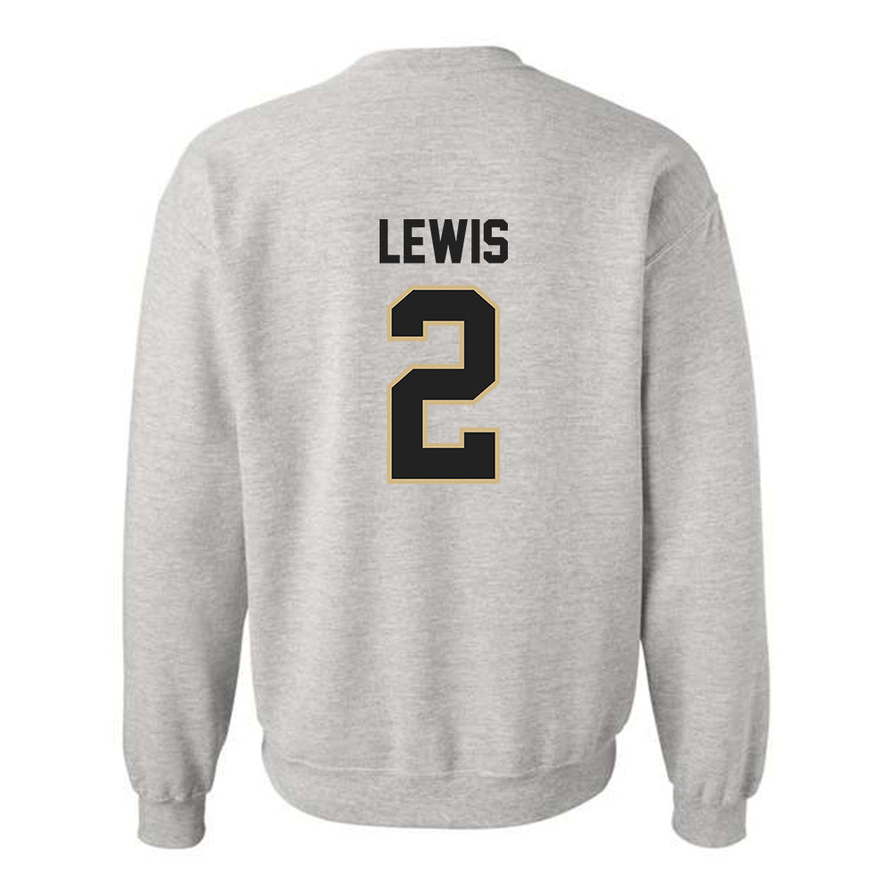 PFW - NCAA Men's Basketball : DeAndre Lewis - Classic Shersey Crewneck Sweatshirt-1