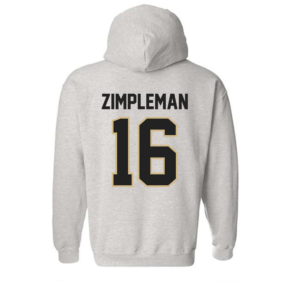 PFW - NCAA Softball : Addison Zimpleman - Classic Shersey Hooded Sweatshirt-1