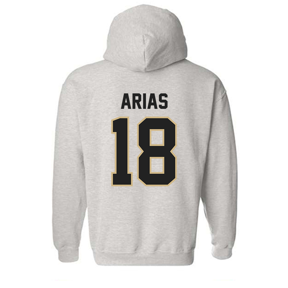 PFW - NCAA Men's Soccer : Daven Arias - Classic Shersey Hooded Sweatshirt-1