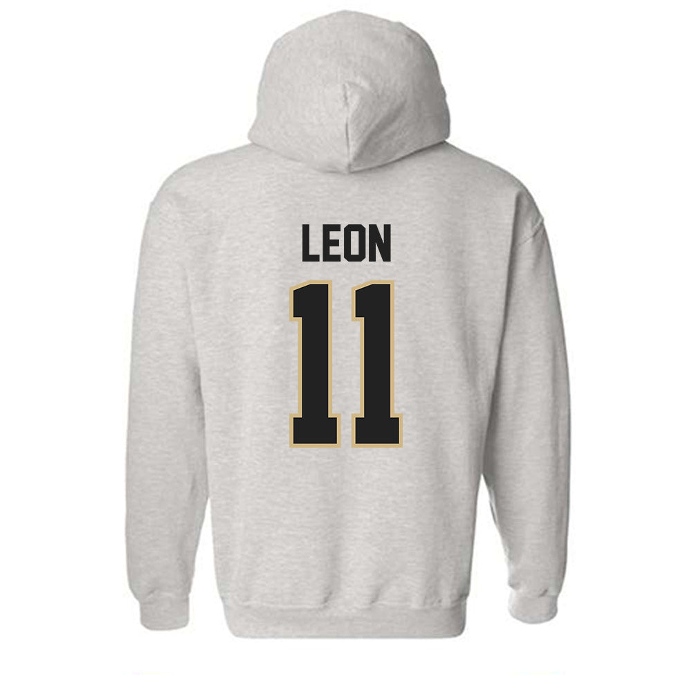 PFW - NCAA Men's Soccer : Christian Leon - Classic Shersey Hooded Sweatshirt-1
