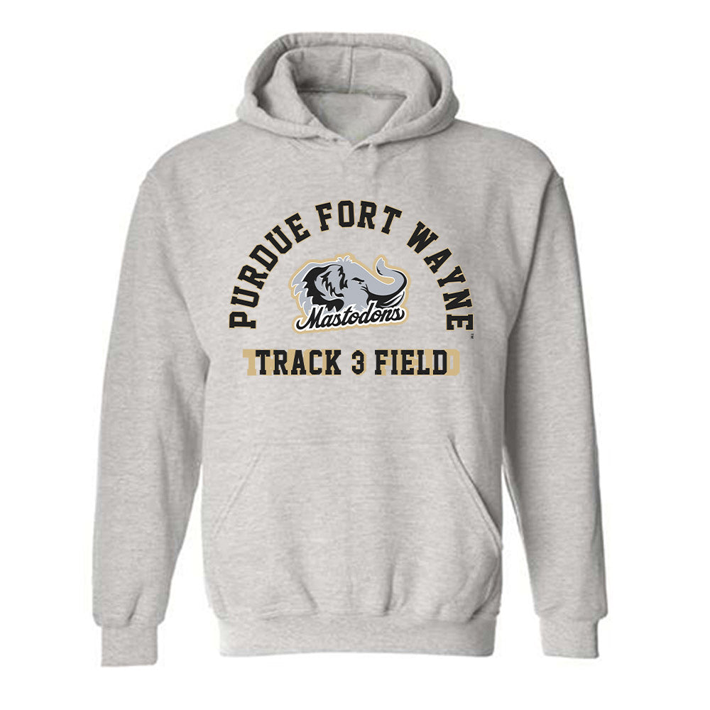 PFW - NCAA Men's Track & Field : Aaron Hoffer - Classic Shersey Hooded Sweatshirt-0