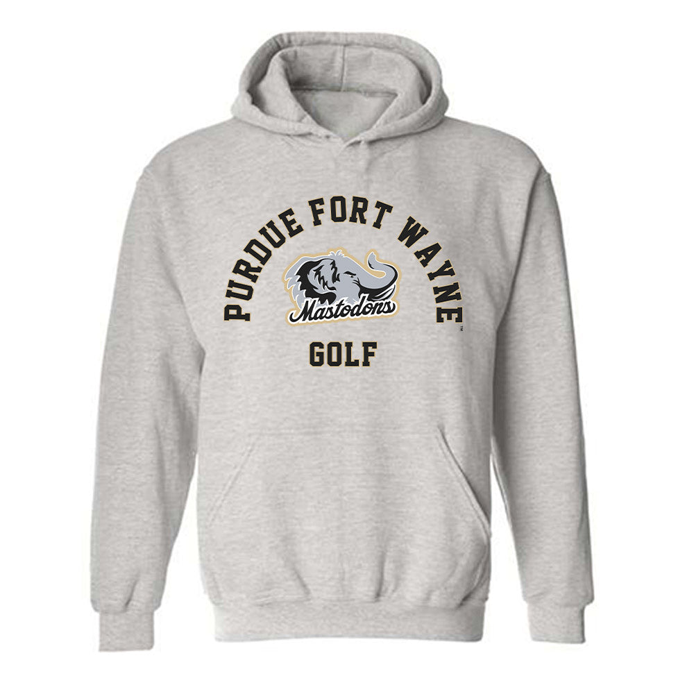 PFW - NCAA Men's Golf : Caden Baker - Classic Shersey Hooded Sweatshirt-0