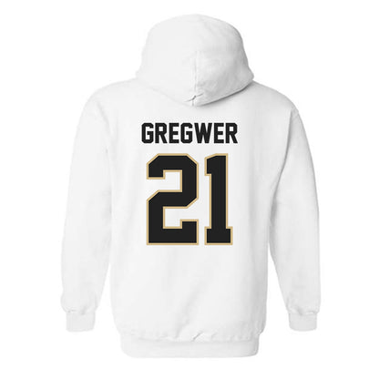 PFW - NCAA Women's Basketball : Claire Gregwer - Classic Shersey Hooded Sweatshirt-1