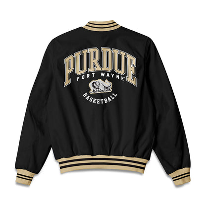 PFW - NCAA Women's Basketball : Claire Gregwer - Bomber Jacket-1