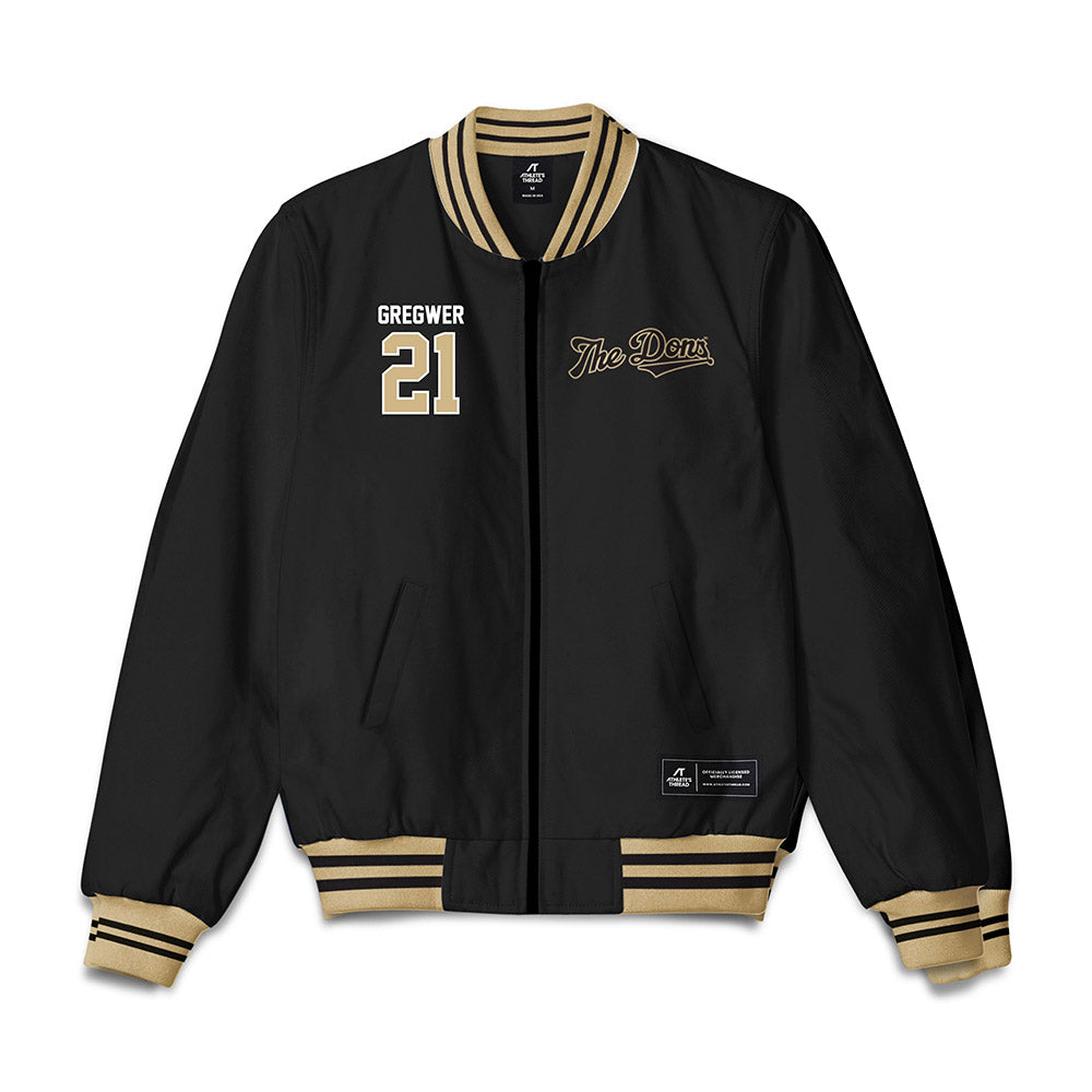 PFW - NCAA Women's Basketball : Claire Gregwer - Bomber Jacket-0