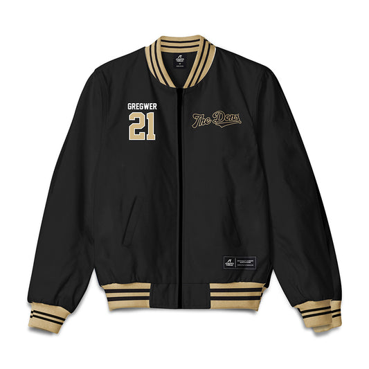 PFW - NCAA Women's Basketball : Claire Gregwer - Bomber Jacket-0