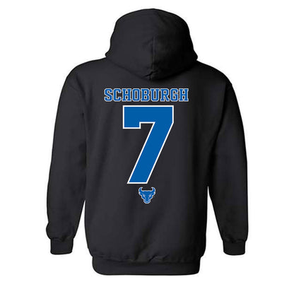 Buffalo - NCAA Women's Soccer : Jayda Schoburgh - Hooded Sweatshirt-1