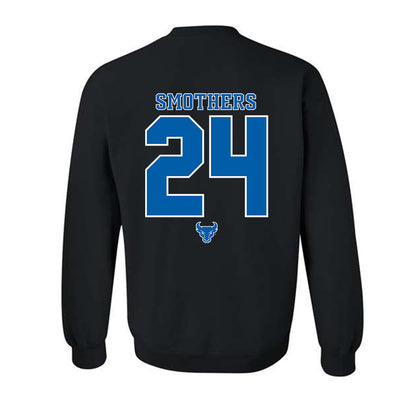 Buffalo - NCAA Football : Sayre Smothers - Classic Shersey Crewneck Sweatshirt-3