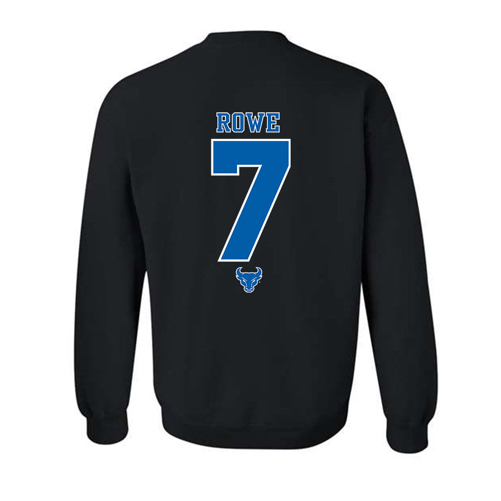 Buffalo - NCAA Women's Basketball : Aniya Rowe - Classic Shersey Crewneck Sweatshirt-1