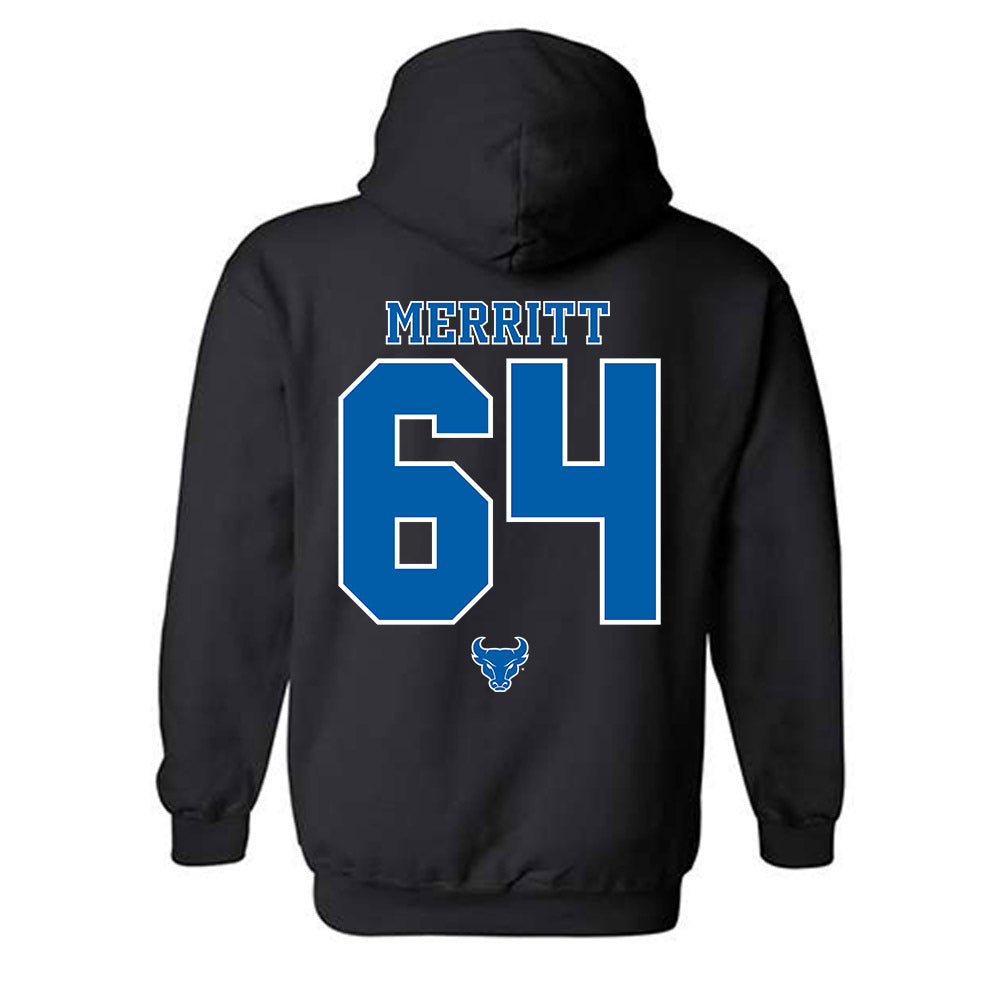Buffalo - NCAA Football : Jake Merritt - Classic Shersey Hooded Sweatshirt-2