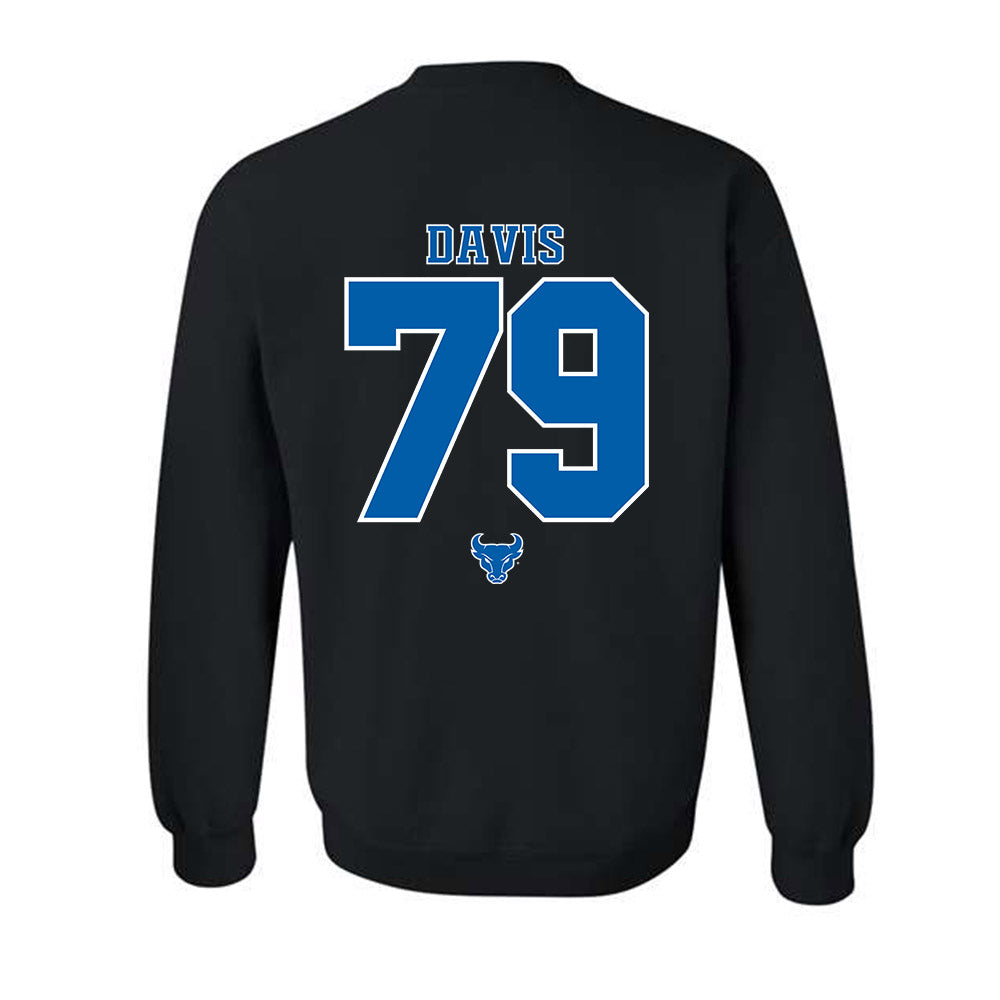 Buffalo - NCAA Football : Cameron Davis - Classic Shersey Crewneck Sweatshirt-3