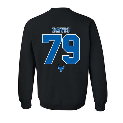 Buffalo - NCAA Football : Cameron Davis - Classic Shersey Crewneck Sweatshirt-3