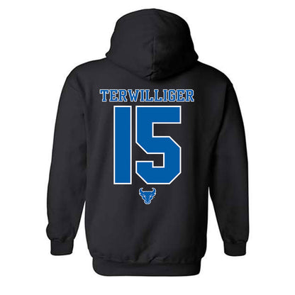 Buffalo - NCAA Softball : Reagan Terwilliger - Classic Shersey Hooded Sweatshirt-1