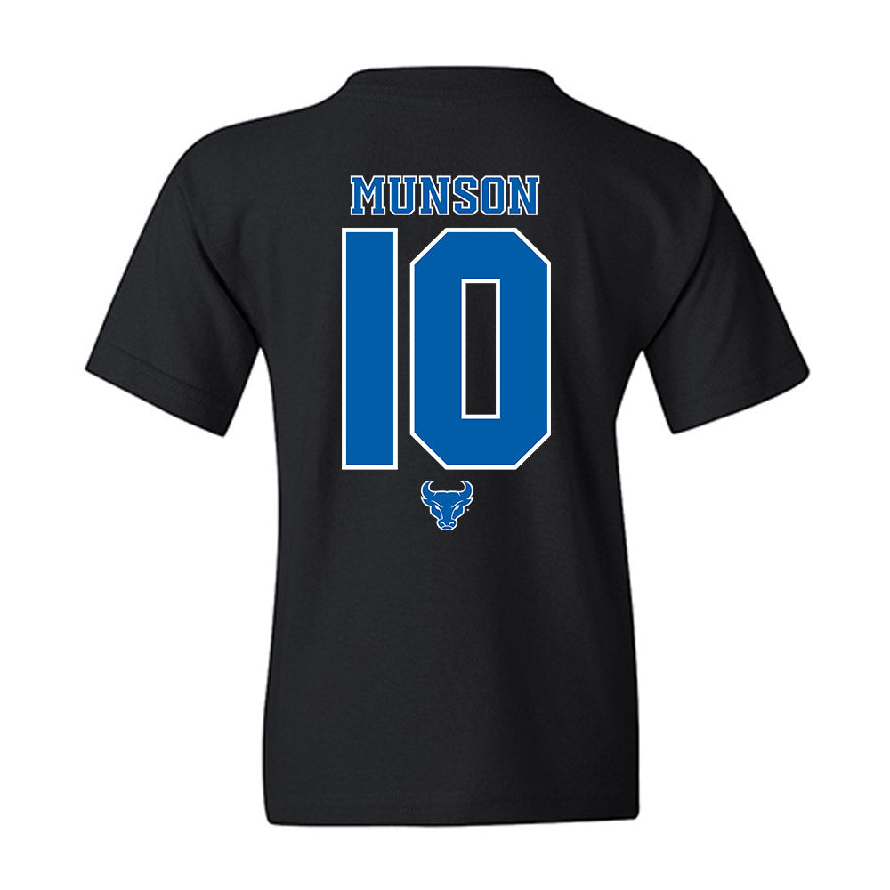 Buffalo - NCAA Football : Jamiere Munson - Classic Shersey Youth T-Shirt-2