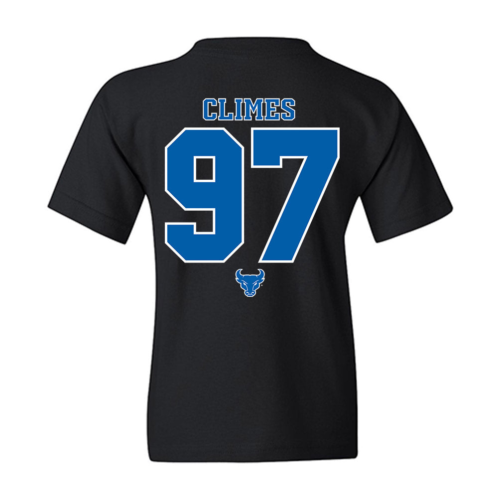 Buffalo - NCAA Football : Christopher Climes - Classic Shersey Youth T-Shirt-3