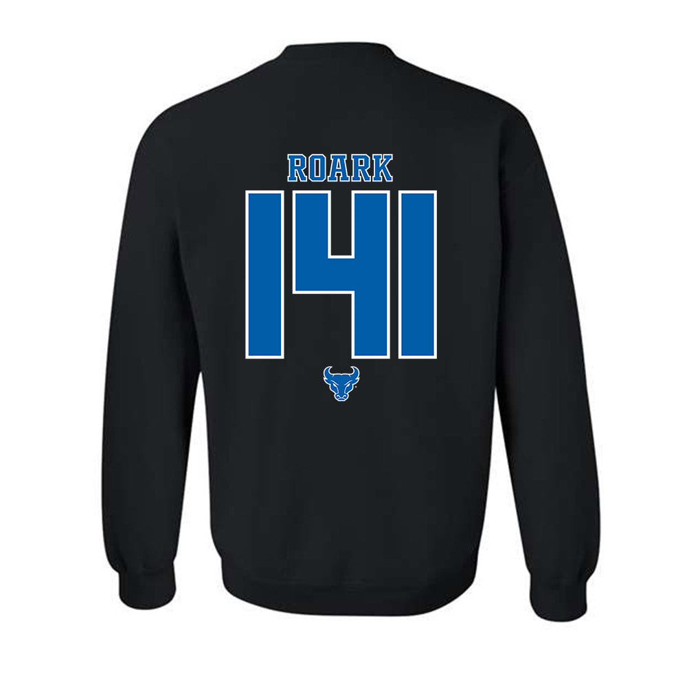 Buffalo - NCAA Wrestling : Tyler Roark - Crewneck Sweatshirt-1