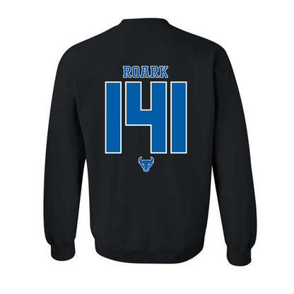 Buffalo - NCAA Wrestling : Tyler Roark - Crewneck Sweatshirt-1
