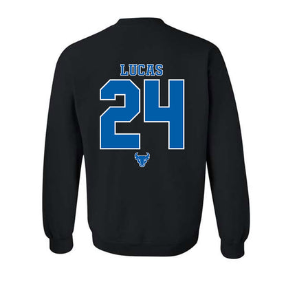 Buffalo - NCAA Women's Basketball : Meg Lucas - Classic Shersey Crewneck Sweatshirt-1