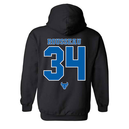 Buffalo - NCAA Football : Jonathan Rousseau - Hooded Sweatshirt-2