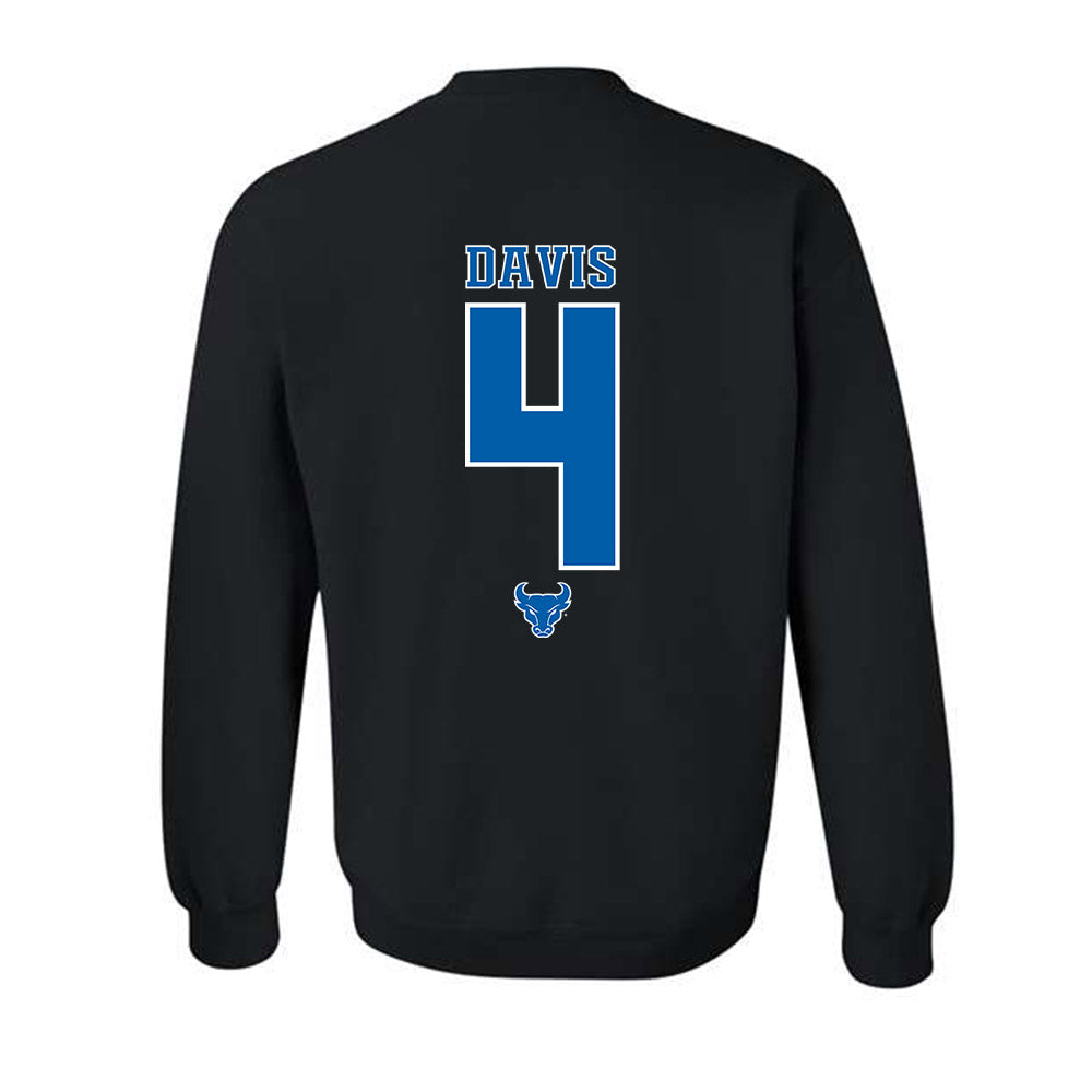 Buffalo - NCAA Football : Ronnell Davis - Classic Shersey Crewneck Sweatshirt-2