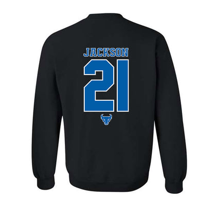 Buffalo - NCAA Women's Basketball : diann jackson - Crewneck Sweatshirt-1