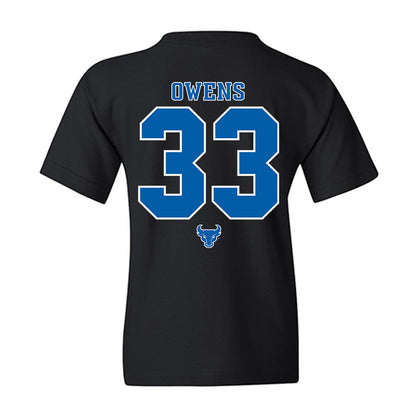 Buffalo - NCAA Football : Jordan Owens - Classic Shersey Youth T-Shirt-3