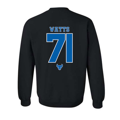 Buffalo - NCAA Football : Caleb Watts - Crewneck Sweatshirt-3