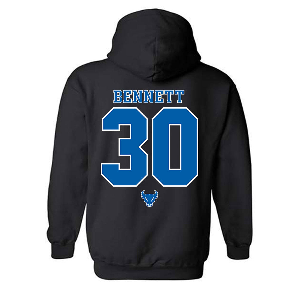 Buffalo - NCAA Football : Jacari Bennett - Classic Shersey Hooded Sweatshirt-2