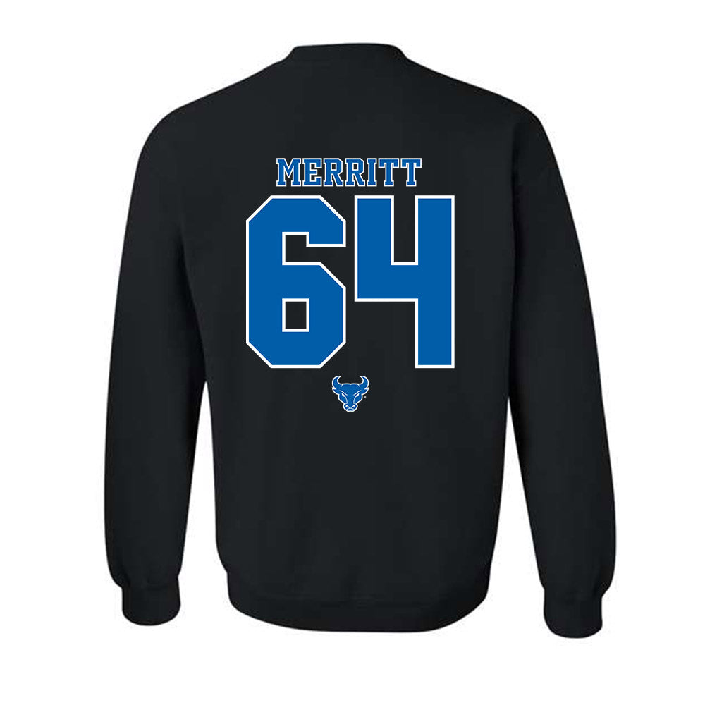 Buffalo - NCAA Football : Jake Merritt - Classic Shersey Crewneck Sweatshirt-2