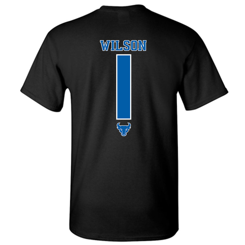 Buffalo - NCAA Women's Basketball : Asia Wilson - Classic Shersey T-Shirt-1