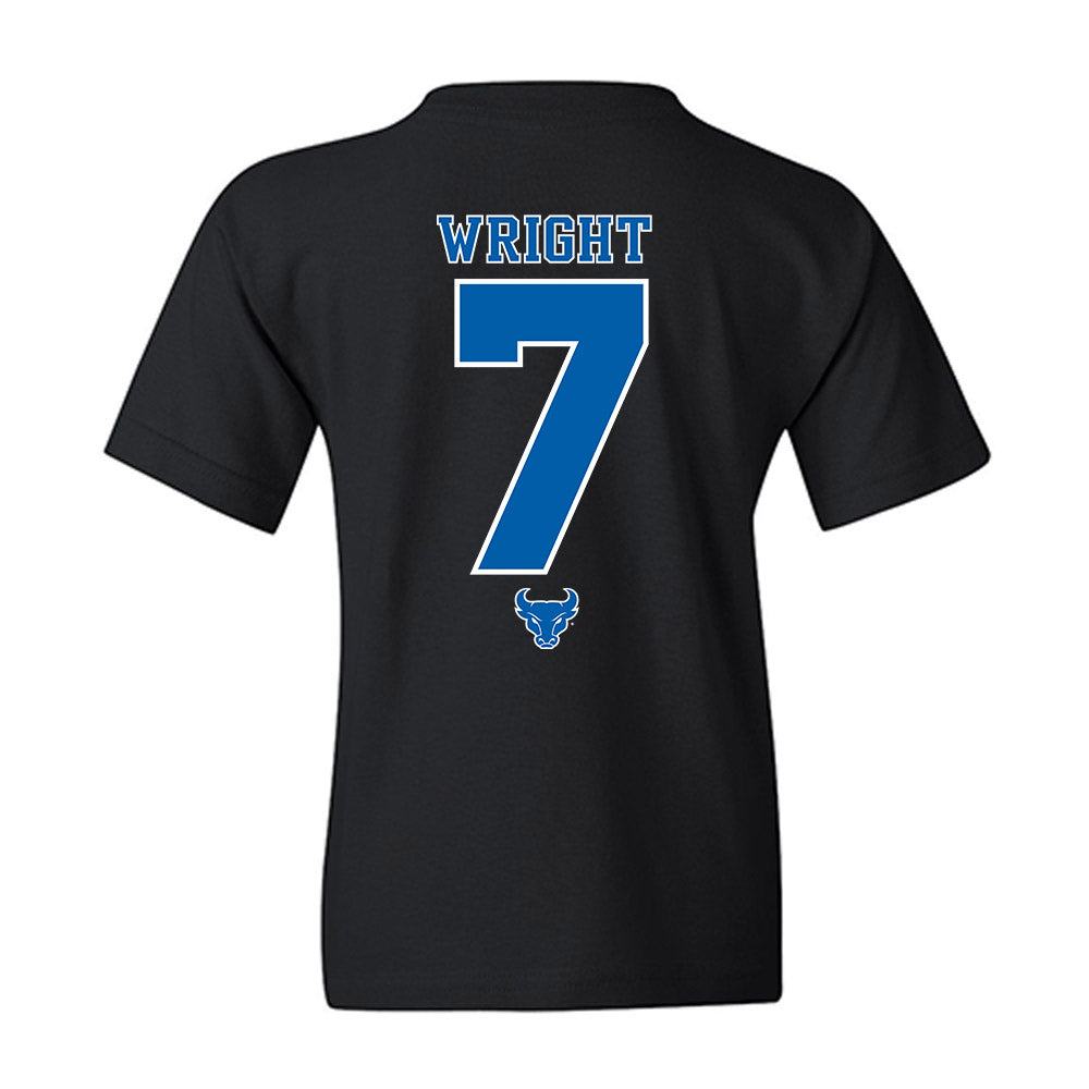 Buffalo - NCAA Football : Jason Wright - Youth T-Shirt-2