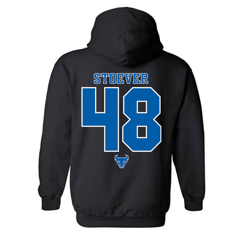 Buffalo - NCAA Football : Joseph Stoever - Classic Shersey Hooded Sweatshirt-2
