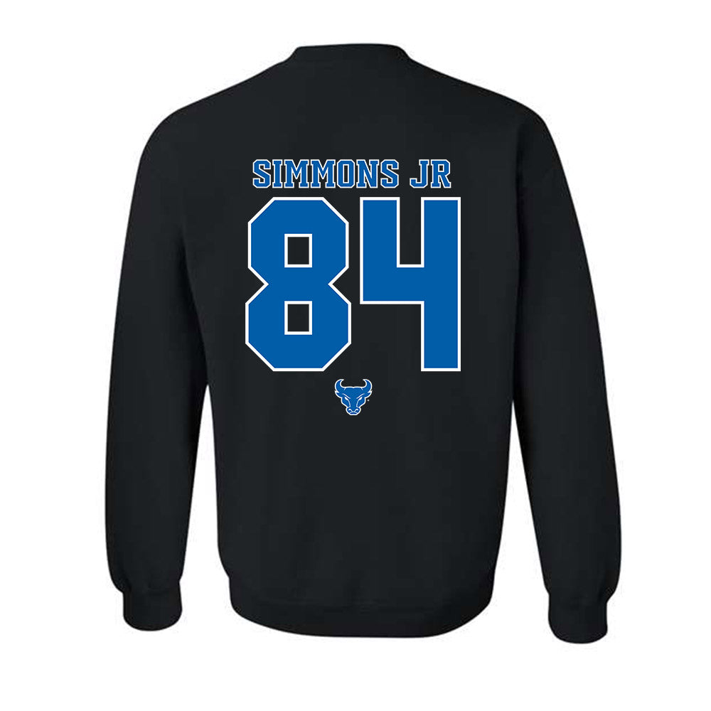 Buffalo - NCAA Football : Tyrell Simmons Jr - Classic Shersey Crewneck Sweatshirt-3