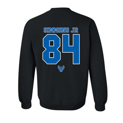 Buffalo - NCAA Football : Tyrell Simmons Jr - Classic Shersey Crewneck Sweatshirt-3