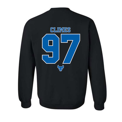 Buffalo - NCAA Football : Christopher Climes - Classic Shersey Crewneck Sweatshirt-2
