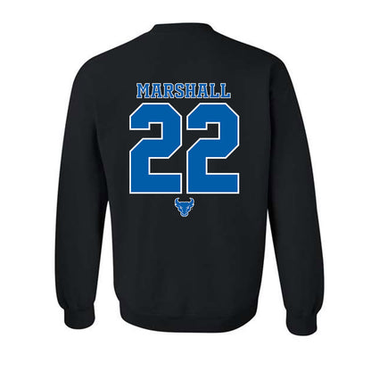 Buffalo - NCAA Women's Basketball : Jadeah Marshall - Classic Shersey Crewneck Sweatshirt-1