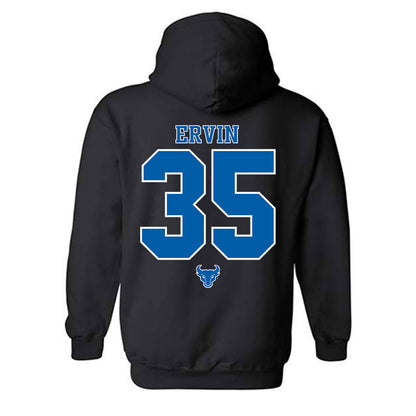 Buffalo - NCAA Football : Malachi Ervin - Classic Shersey Hooded Sweatshirt-3
